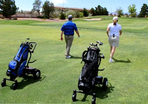 Vista 8 de CaddyTrek R2 - Carrito de golf eléctrico robótico inteligente Negro