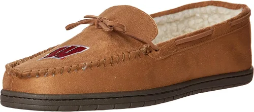 Vista 22 de FOCO NCAA NCAA - Pantuflas tipo mocasín con logotipo de equipo universitario para hombre