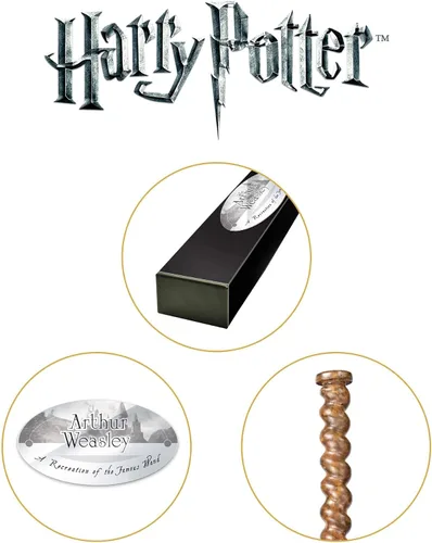 Vista 4 de The Noble Collection The Noble Collection Arthur Weasley - Varita de personaje