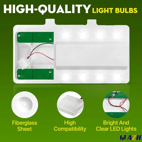 Vista 6 de Reemplazo de luz del módulo LED para refrigerador Whirlpool WRX735SDBH02 WRX735SDBM04 WRX735SDHB00 WRX735SDHV00 WRX735SDHW00 WRX735SDHZ00