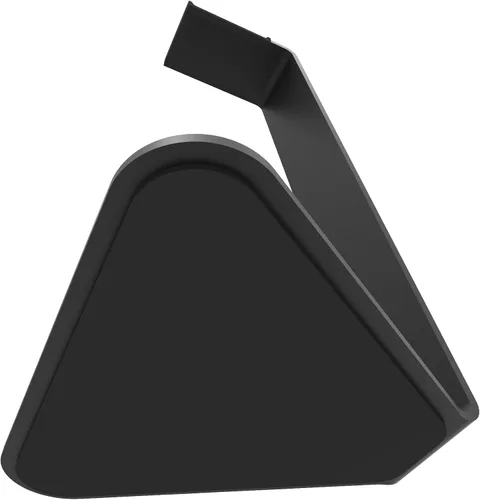 Vista 8 de Kanto H1 Soporte universal para auriculares - Negro - Construcción de acero sólido - Superficie de descanso de silicona curvada