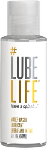 Vista 11 de LubeLife Lubricante a base de agua - Lubricante personal para hombres, mujeres y parejas, tamaño de viaje, no mancha, fácil de limpiar, seguro