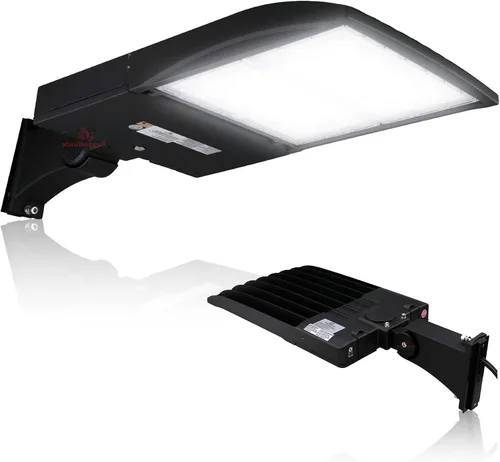 Vista 27 de RuggedGrade Vatiaje de luz LED NextGen IV de 100 W para estacionamiento Negro