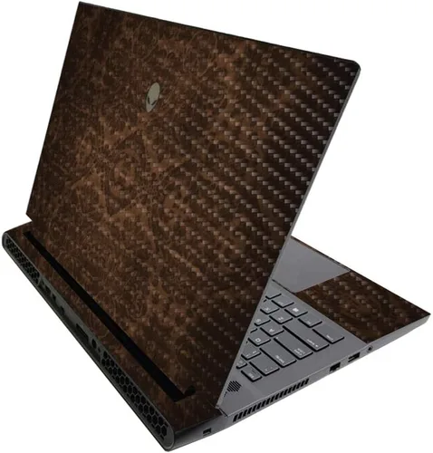 Vista 543 de MightySkins - Skin brillante con purpurina para Alienware M17 R3 (2020) y M17 R4 (2021) - Diversión de los años 90 Acabado duradero con purpurina