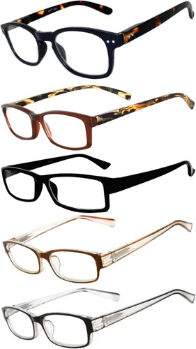 Vista 13 de OWL Readers - Paquete de 5 lentes de lectura elegantes para mujer con hermosos patrones para mujer, bisagra de resorte de lujo, aspecto elegante