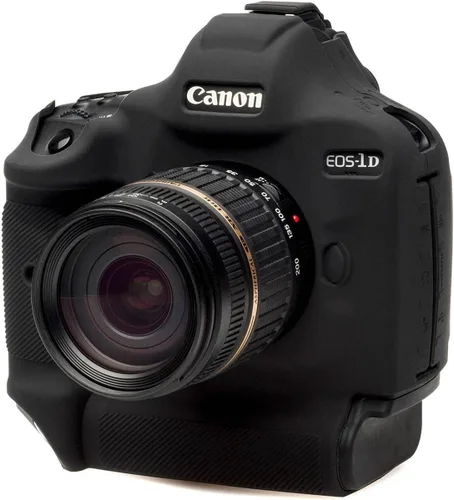 Vista 4 de EasyCover Funda protectora de silicona para cámaras Canon EOS 1Dx, 1Dx Mark II y Mark III, color negro