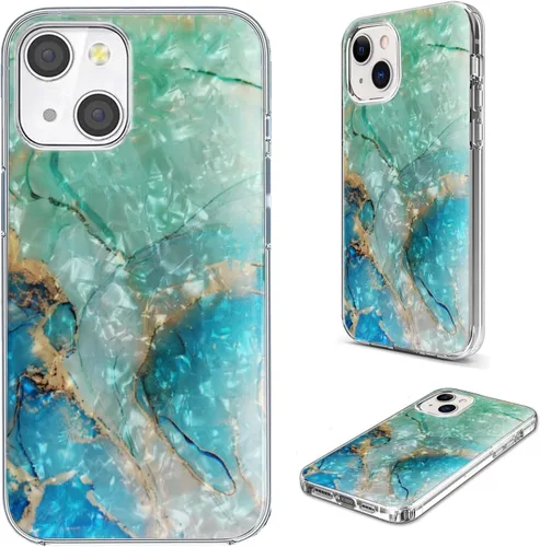 Vista 23 de Funda para iPhone 14/13, funda transparente de TPU suave de ajuste delgado con diseño de paraguas rojo de la torre Eiffel de París, a prueba de Una
