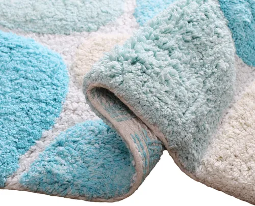 Vista 6 de THE BEER VALLEY Alfombra de baño antideslizante de 24 x 60 pulgadas, suave y absorbente, alfombra de baño grande antideslizante para suelos