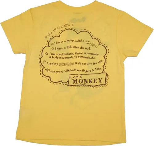 Vista 2 de Become a Land Animal or Character Super Soft Short Sleeve Tee for Baby, Infant + Toddler (06M-6T)