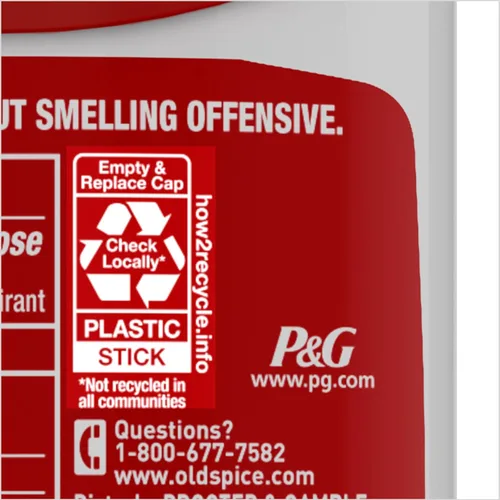 Vista 3 de Old Spice Antitranspirante y desodorante de alta resistencia, original de 3 onzas (paquete de 2)