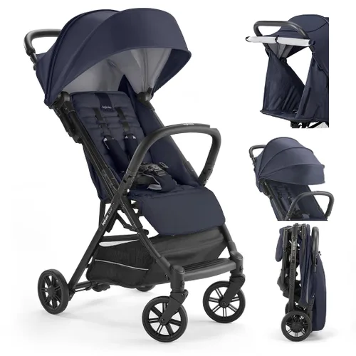 Vista 13 de Inglesina Quid 2 - Cochecito de viaje ligero ultra compacto, para bebés y niños pequeños, asiento reclinable, plegable, toldo plegable, 3 meses - 50
