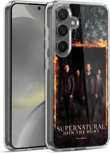 Vista 26 de Head Case Designs Supernatural Sam, Dean & Castiel Key Art - Funda de gel con licencia oficial [protección de grado militar] compatible con Google