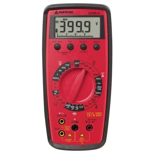 Vista 14 de Amprobe 38XR-A Prof DMM True RMS con interfaz óptica para PC