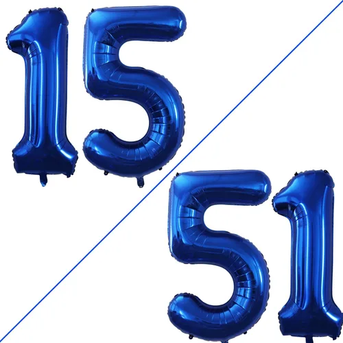 Vista 134 de Goer, conjunto de globos de papel aluminio para decoraciones de cumpleaños, globos de las letras de feliz cumpleaños y de números Oro