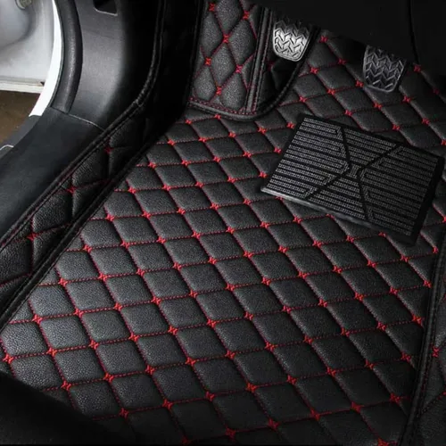 Vista 4 de Para KIA Cerato Forte YD 2018 2017 2016 2015 2014 2013 Alfombras de piso de coche Alfombras de cuero interior Decoración de automóviles Cubiertas