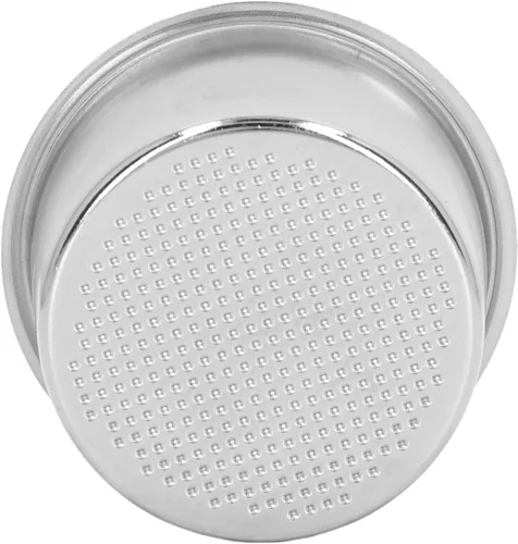 Vista 9 de Cesta de filtro poroso, recipiente de filtro de café en polvo de acero inoxidable para 4 tazas, colador de doble pared extraíble para mango de 2.008