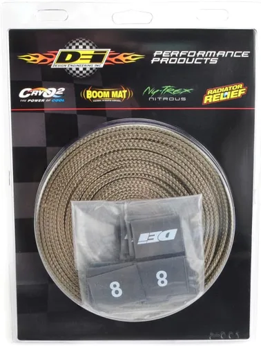 Vista 14 de Design Engineering 010611 Protect-A-Wire Kit de manguitos negros de 2 cilindros para cubrir y proteger los cables de bujías