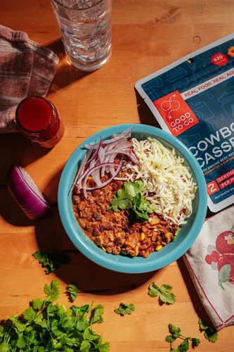 Vista 5 de GOOD TO-GO Comidas para mochileros Alimentos para acampar y mochileros Solo tienes que añadir agua para mochileros Las comidas deshidratadas