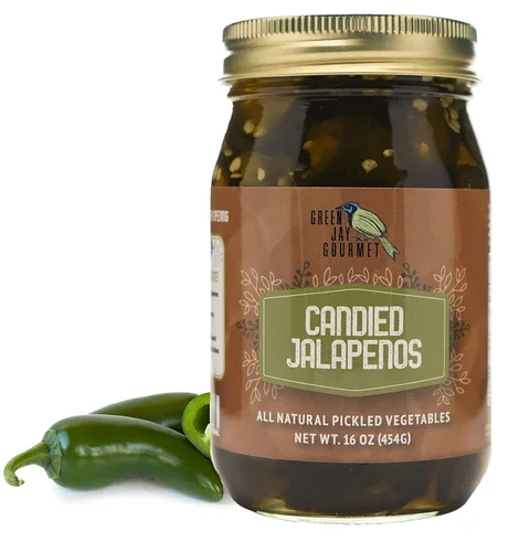 Vista 17 de Lanzas de espárrago en escabeche Green Jay Gourmet en frasco - Vegetales frescos en escabeche envasados a mano para cocinar y despensa – Espárragos