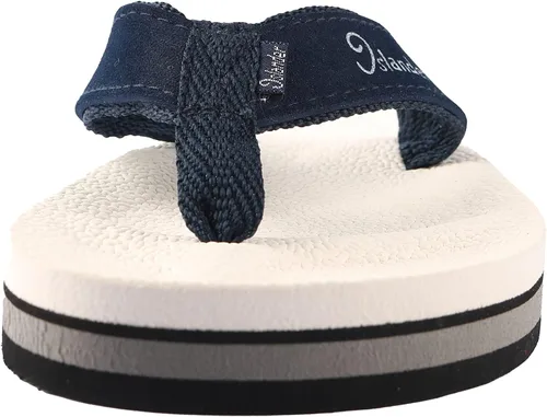 Vista 3 de Islander Sandalias clásicas para hombres y mujeres Cómodas sandalias de goma con soporte de arco y amortiguación suave, pantuflas casuales