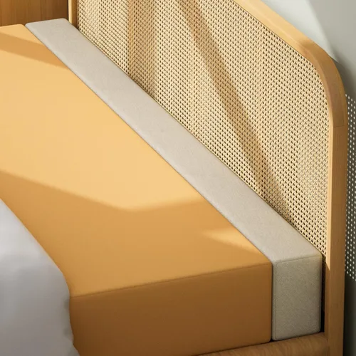 Vista 11 de DEEPSHARK Relleno de espacio de cama para colchón Full, esponja 45D de alta densidad, funda extraíble y lavable, relleno extensor de colchón
