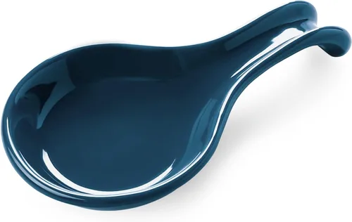 Vista 8 de ONEMORE Soporte de cuchara de cerámica para estufa – Soporte extra ancho resistente al calor para utensilios y herramientas de encimera de cocina