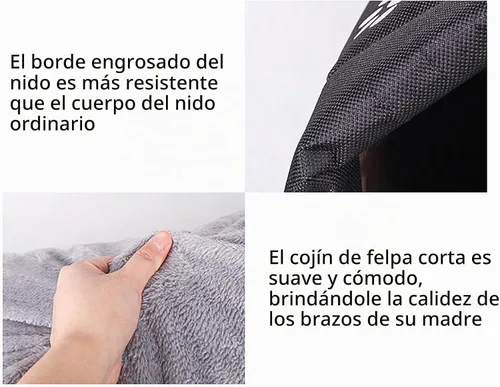 Vista 6 de Casa para Gatos Ferales de Exterior para Invierno, Resistente a la Intemperie, Impermeable, Resistente a la Lluvia, Plegable, Relleno de Algodón
