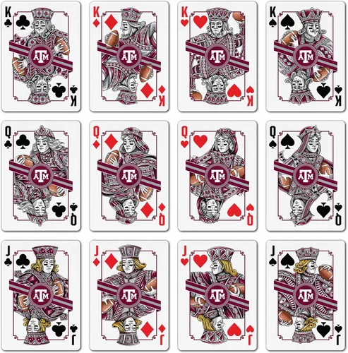 Vista 2 de YouTheFan Serie Clásica NCAA Cartas de Juego