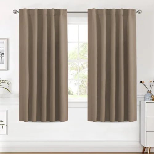 Vista 176 de H.VERSAILTEX Cortinas Opacas con Aislamiento Térmico, Paneles de Tratamiento de Ventanas que Oscurecen la Habitación, Cortinas Opacas para Sala
