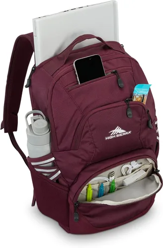 Vista 73 de High Sierra Mochila Swoop Sg, Plateado combinado, Mochila Swoop Sg