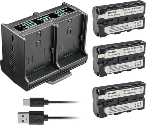 Vista 5 de Kastar Cargador de batería cuádruple compatible con Sony CCD-TR500 CCD-TR511 CCD-TR512 CCD-TR515 CCD-TR516 CCD-TR517 CCD-TR555 CCD-TR57 CCD-TR67