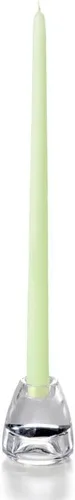 Vista 134 de Yummi - Velas cónicas gris claro de 10 pulgadas. 12 por paquete