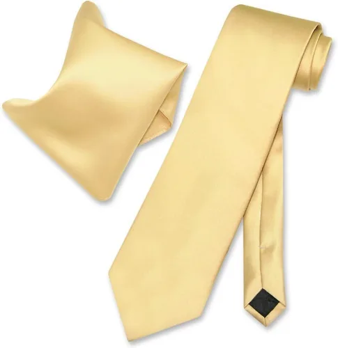 Vista 31 de Vesuvio Napoli Solid Color NeckTie & Handkerchief Pocket Square Men's Neck Tie Hanky Set Verde Aqua