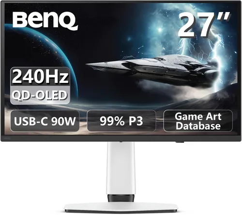 Vista 12 de BenQ MOBIUZ EX271U 27" 4K eARC 165Hz 1ms DP 1.4 HDMI 2.1 65W USB-C Gaming