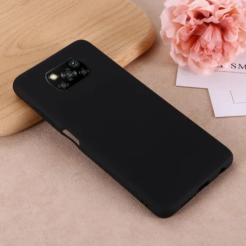 Vista 4 de Funda para Xiaomi Poco X3/Xiaomi Poco X3 Pro, Funda protectora de silicona líquida para Xiaomi Poco X3/Xiaomi Poco X3 Pro con cordón de silicona