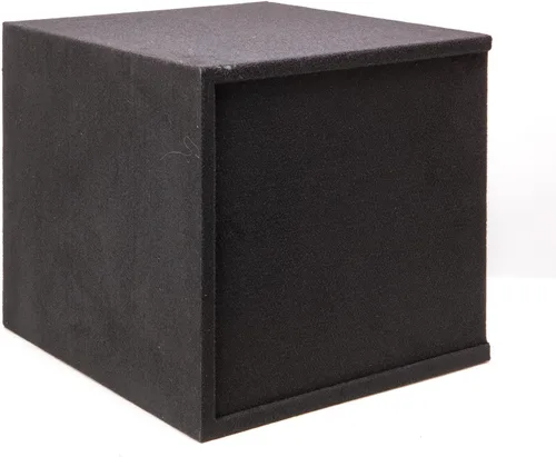 Vista 7 de American Sound Connection Car Audio Single 15" ranura ventilada pintable deflector estéreo subcaja recinto