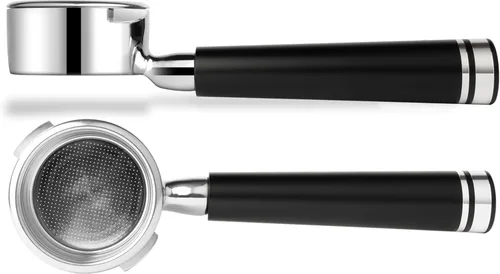Vista 42 de LILQ Portafiltro sin fondo desnudo de 54 mm compatible con Breville Barista Express, Barista Pro, Bambino y más – Incluye cesta de 18-20 g
