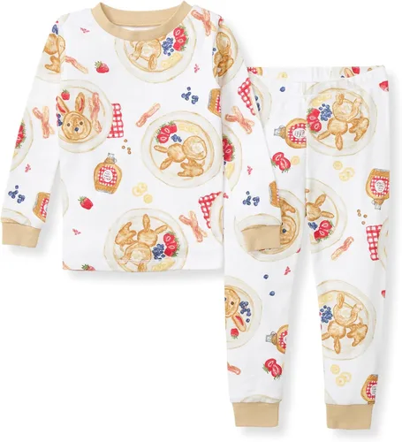 Vista 39 de Burt's Bees Baby Conjunto de Pijama de 2 Piezas para Niños con Camiseta de Manga Larga y Pantalones de Algodón Orgánico Guitarra acústica.