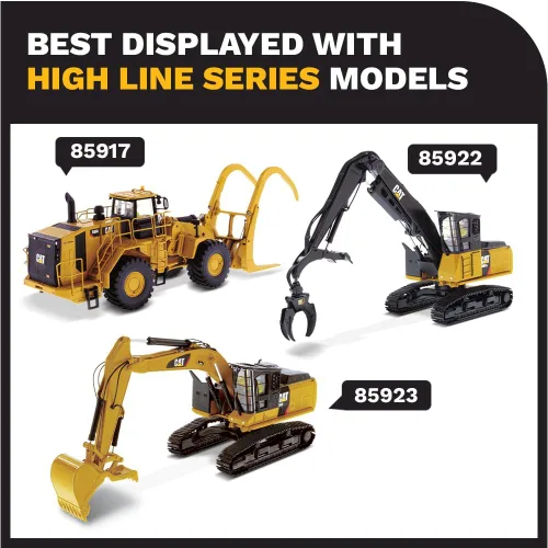 Vista 7 de Diecast Masters Caterpillar 555D Skidder High Line Series Vehículo, 7.29 x 3.03 x 2.68 pulgadas