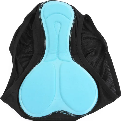 Vista 6 de NOOYME - Ropa interior de ciclismo para mujer, diseño 3D, acolchado