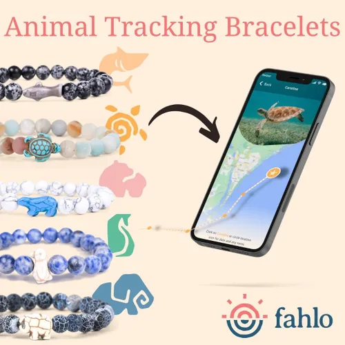 Vista 8 de Fahlo Pulsera de seguimiento de pingüinos elástica compatible con la Sociedad Global de Pingüinos talla única para hombres y mujeres Piedra Sin gemas