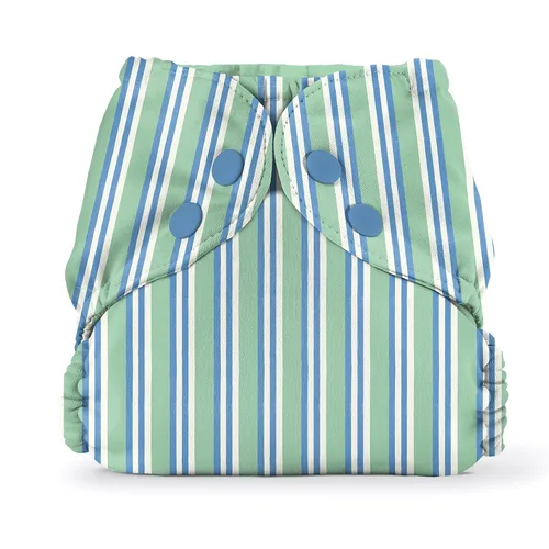 Vista 23 de Esembly Cubierta para pañales de tela, pañal de natación reutilizable, impermeable, transpirable, capa exterior ajustable sobre interior absorbente