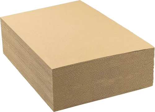 Vista 18 de Golden State Art, Paquete de 50 hojas de cartón corrugado de 5 x 7 pulgadas, almohadillas de cartón plano para embalaje, correo o manualidades