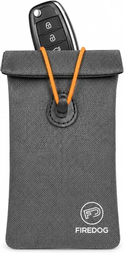 Vista 13 de FIREDOG Faraday Pouch for Car Keys and Smartphone, Key Signal Blocking Bag, Cell Phone Keyless Entry Fob Signal Blocking Bag