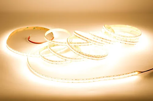 Vista 8 de Tira de luz LED más brillante de 24 V, 3000 K blanco cálido UL ultra brillante con 1200 LED por rollo más brillante que COB, 2216, 5630, 5730 chips