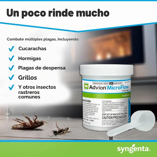Vista 3 de Syngenta - Advion Microflow - Cebo para insectos 8oz