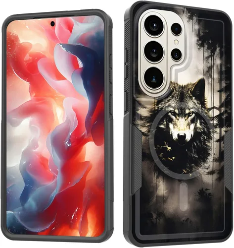 Vista 220 de Funda magnética para Galaxy A16 5G, [compatible con MagSafe] [protección contra caídas de grado militar] Funda resistente a prueba de golpes