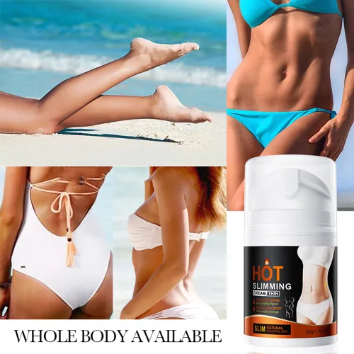 Vista 3 de Crema Abdomen y Cintura, Grasa Abdominal para Mujer Masajeador Crema, Una loción de Masaje Adecuada para Muslos, Abdomen y Glándalos