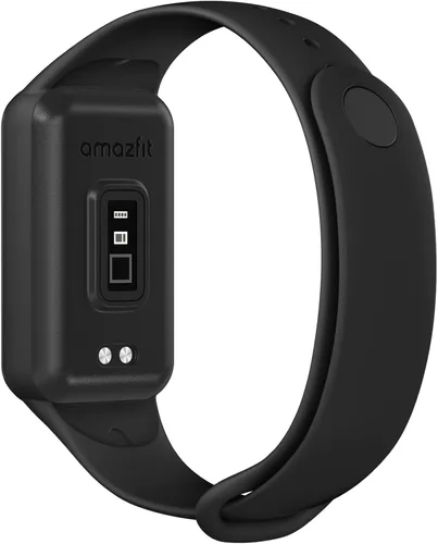 Vista 4 de Amzpas Bandas de TPU para Amazfit Band 7 Fitness & Health Tracker, paquete de 3 pulseras suaves y transpirables, correa deportiva de repuesto