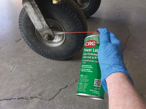Vista 3 de CRC Lubricante industrial de alto rendimiento con PTFE 03045 - [Paquete de 12] 11 onzas de peso, lubricante en aerosol de alto rendimiento